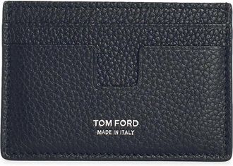 Tom Ford Black Leather Cardholder