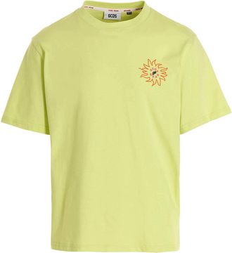 GCDS Gcds Mens T-Shirt Surfing Weirdo