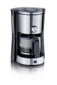 Severin Ka 4825 Cafetera De Filtro Acero Inoxidable Y Negro 1,25 L