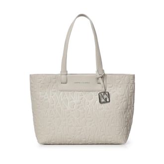 A|X Armani Exchange Bolso Shopper - Bags - Mujer - Beige - ONE SIZE