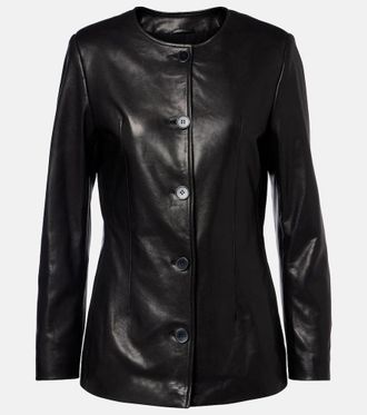 Nour Hammour Maud leather jacket