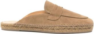 Castaner Nacho Penny Loafer Espadrilles - Heren - Slip ons - Beige - 41 EU - Su&egrave;de - Schoenen