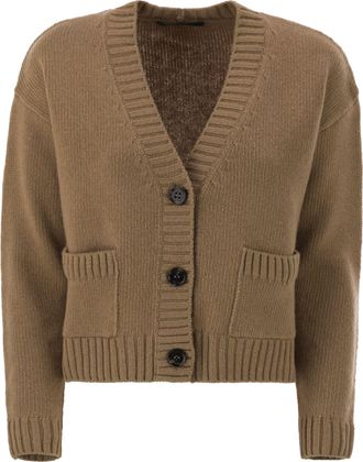 Max Mara Weekend Maxmara Filmato Virgin Wool Cardigan