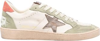 Golden Goose Low-Top Sneakers with Star Patch and Perforated Toebox