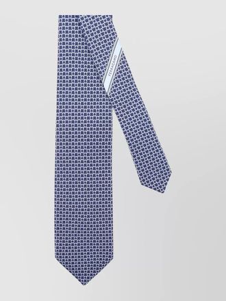 Ferragamo bow tie geometric pattern printed design