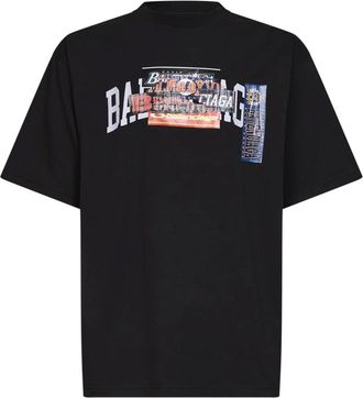 Balenciaga Hombre, Camisetas, Negro, Talla: XS
