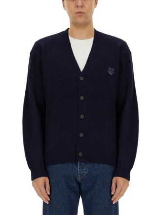 Maison Kitsun&eacute; Ribbed Cardigan