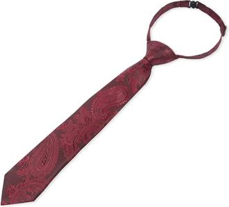 PAUL ANDREW Paisley Necktie Floral Satin Tie