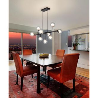 Schuller Lampara 9L altais negro/cromo