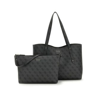 Guess Tote Bags, female, Gray, Size: ONE SIZE Spacious Shopper Bag for Adults