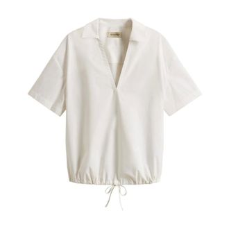 Woolrich Blouses, female, Beige, Size: L Cream Shirts