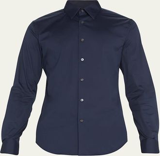 Theory Mens Sylvain Tailored-Fit Sport Shirt