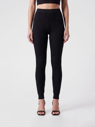 Tom Ford Leggings a coste in misto viscosa con vita alta e vestibilit&agrave; slim