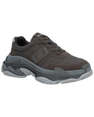 Balenciaga Mens Nylon Triple S Sneaker, Never Worn (Authentic Pre-Loved)