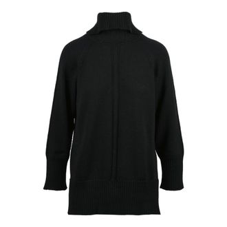 Alpha Studio Truien & Vesten, Dames, Zwart, S, Wol, Dolcevita