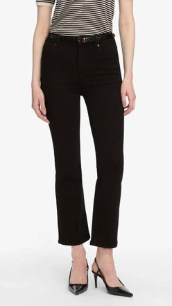 Frame Denim Reboot Cropped Denim Jean In Black