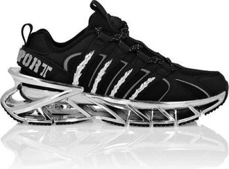 Plein Sport Runner Hi-Tech Unisex in Black/nickel at Nordstrom, Size 39