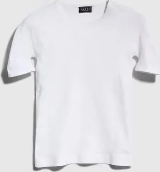 Gucci Seamless Stretch Nylon Jersey T-shirt, White, Ready-to-wear