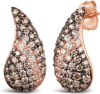 Le Vian Ladies Shades Earrings set in 14K Strawberry Gold