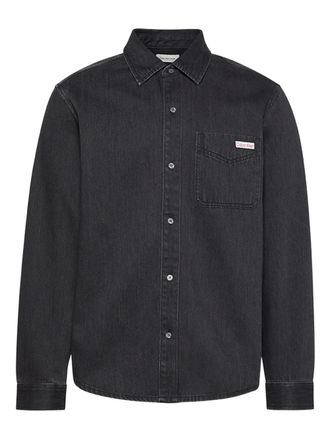 Calvin Klein Camicia con taschino - Nero