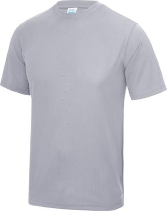 Just Cool Just Cool Mens Performance Plain T-Shirt (XXL) (Heather Grey)