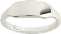 Sterling Forever Carol Polished ID Band Ring in Silver at Nordstrom Rack, Size 9
