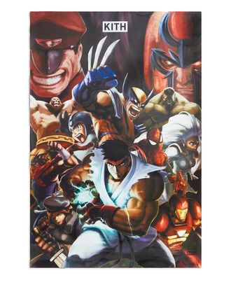 Kith x Marvel Poster Comics - Rosso