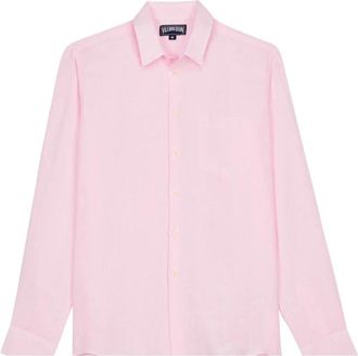 Vilebrequin Shirts - Heren - Casual Overhemden - Roze - S - Overhemden