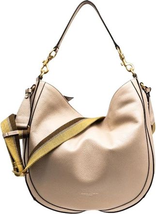 Gianni Chiarini Borsa in pelle - Dames - Schoudertassen - Beige - ONE Size - Leer - Tassen