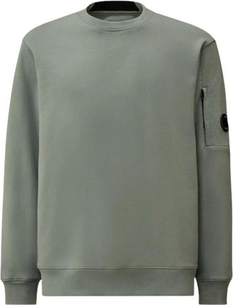 C.P. Company Sweatshirts - Heren - Sweatshirts - Groen - S - Katoen - Hoodies & sweatvesten