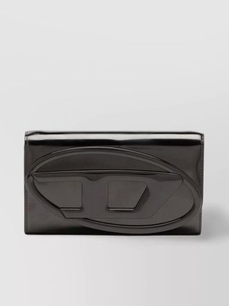 Diesel 1dr mini leather clutch bag