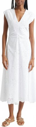 Veronica Beard Aven Dress In White