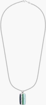 Nialaya Silver Trinity Pendant Necklace in None at Nordstrom