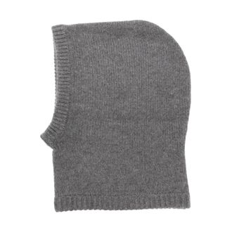 Soft Goat Cashmere Balaclava - Dames - Hoeden - Grijs - ONE Size - Kasjmier - Accessoires