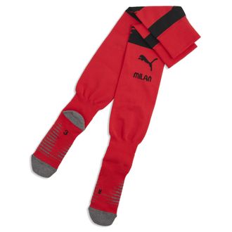 Puma Calzettoni da calcio AC MILAN x SLAM JAM da uomo, Abbigliamento, Rosso, 35-38