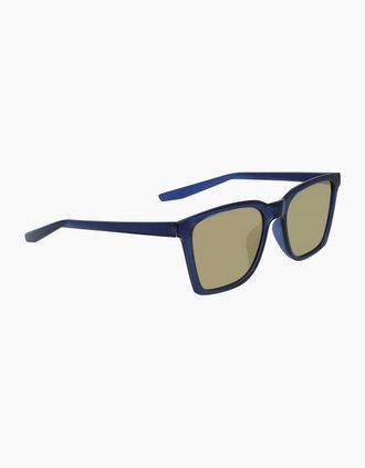 Nike Mens Square Sunglasses - Nvy Brwn Gold - Size: ONE size