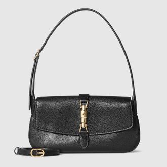 Gucci Jackie Mini Bag, Black, Leather