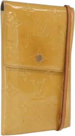 Louis Vuitton Pre-owned Vintage Cross Body Bag - Dames - Vintage Schoudertas - Beige - ONE Size - Leer - Vintage