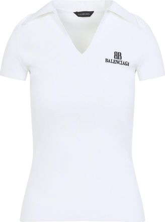 Balenciaga Polo White