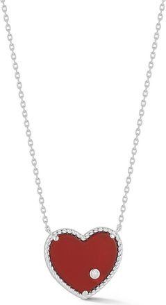 Glaze Jewelry Silver Cz Necklace