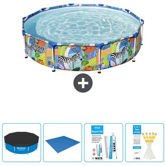Bestway Piscina Bestway Steel Pro Redonda - Selva - 305x66 Cm - 7-piezas S22742