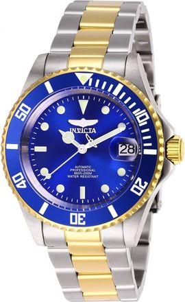 Invicta Connection 28662 Herenhorloge - Automatisch Uurwerk - Roestvrij Staal met Blauwe Wijzerplaat - 40 mm