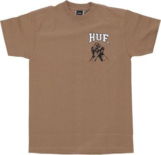 HUF Unity Song Tee Heren T-shirt - Heren - T-shirts - Bruin - XL - Katoen - Tops