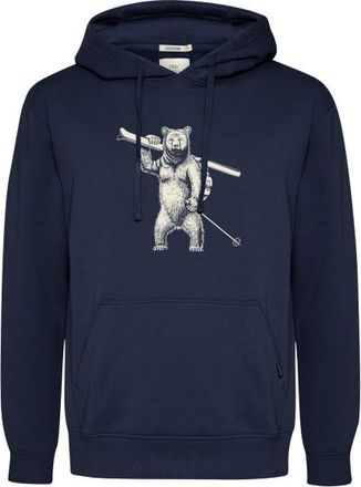 Greenbomb Ski Bear Joy Hoodie f&uuml;r Herren | blau