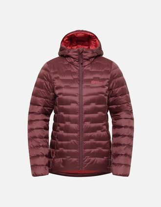 Jack Wolfskin Womens Jack Wolfskin Womens Passamani Packable Padded Jacket - Red - Size: 10/8