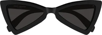 Saint Laurent SL207JERRY005 Cat-Eye Sunglasses - Black