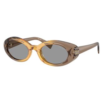 Miu Miu Sunglasses, unisex, Brown, Size: 52 MM MU B09S Sunglasses