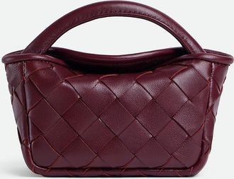 Bottega Veneta Candy Cobble Top Handle - Bordeaux - Woman - 100% Lambskin