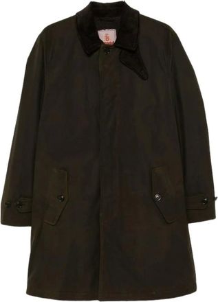Baracuta Giacca Deck cerata - - Coats - Uomo - Verde - 3XS