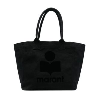 Isabel Marant Dames, Tassen, Zwart, Maat: ONE Size Katoen